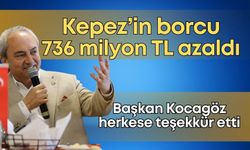 Kepez’in borcu 736 milyon TL azaldı, Başkan Kocagöz herkese teşekkür etti