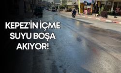 Kepez’in içme suyu boşa akıyor! ASAT’a büyük tepki