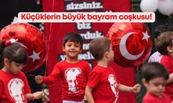 Konyaaltı kreşlerinde küçüklerin büyük bayram coşkusu!