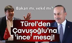 Menderes Türel’den Mevlüt Çavuşoğlu’na ‘ince’ mesaj! Bakan mı, vekil mi?