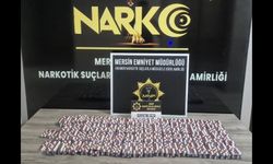 Mersin'de uyuşturucu operasyonu: 50 bini aşkın hap ele geçirildi