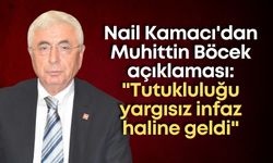 Nail Kamacı'dan Muhittin Böcek açıklaması: "Tutukluluğu yargısız infaz haline geldi"