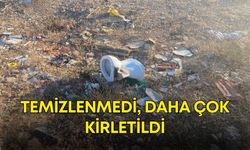 Antik taş ocağında çöplük rezaleti! Temizlenmedi, daha çok kirletildi
