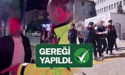 Polise yumruklu saldırı, cezasız kalmadı!