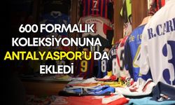 Polonyalı koleksiyoner 600 formalık dev koleksiyonuna Antalyaspor’u da ekledi
