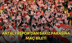 Antalyaspor'dan sakız parasına maç bileti!