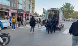 Konya'da bisiklet ve motosiklet çarpıştı: 2 yaralı