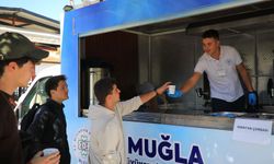 Muğla öğrencilerin içini ısıtan destek