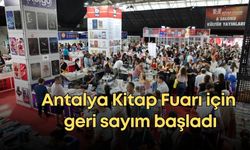 Antalya Kitap Fuarı için geri sayım başladı! Temada adalet vurgusu