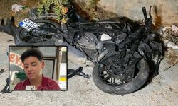 Mersin'de acı kaza! 16 yaşındaki motosiklet sürücüsü hayatını kaybetti