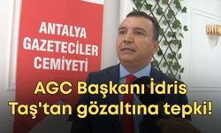 AGC Başkanı İdris Taş'tan gözaltına tepki!
