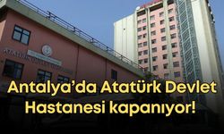 Atatürk Devlet Hastanesi kapanıyor! Acil vakalar dışında hasta kabul edilmeyecek!