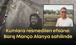 Barış Manço Alanya sahilinde resmedildi!