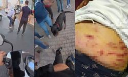Mersin'de sokakta korkutucu anlar! Önce bir kadına, ardından kuryeye...
