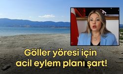Göller yöresi için acil eylem planı: Damlama sulama zorunlu olmalı