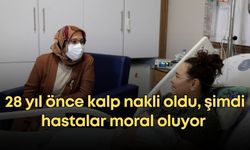 Antalya'da 28 yıl önce kalp nakli olan Hamide, yeni hastalara moral oluyor