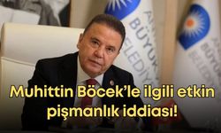 Muhittin Böcek’le ilgili etkin pişmanlık iddiası!