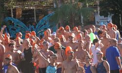 Fethiye’de Uluslararası Spor Festivali’nde nefes kesen yüzme yarışı