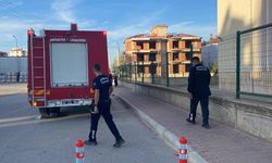 Serik'te okulda panik anları