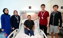 Antalya'da talihsiz kaza! Gözüne metal parça saplandı