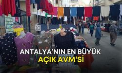 Antalya’nın en büyük açık AVM’si!