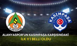 Alanyaspor’un Kasımpaşa karşısındaki ilk 11’i belli oldu