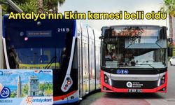 Antalya toplu taşımada rekor kırdı: Ekim ayında 9.8 milyon yolcu taşındı