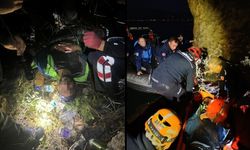 Antalya'da 35 metrelik falezlerden düşen şahıs ekipler tarafından kurtarıldı