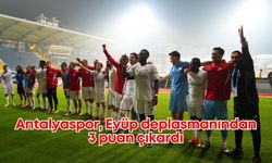 Antalyaspor, Eyüp deplasmanından 3 puan çıkardı