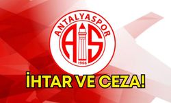 Antalyaspor'a ihtar ve 220 bin TL ceza!