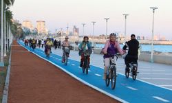 Mersin'da kadınlar özgürlüğe pedal çeviriyor