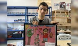 Bodrum'da kas hastası Can Polat, sanatla hayata tutunuyor