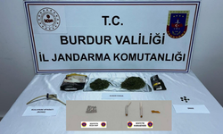 Burdur'da jandarmadan uyuşturucu operasyonu