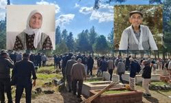 Burdur'da yangında hayatını kaybeden yaşlı çift son yolculuğuna uğurlandı