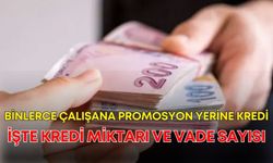 Antalya’da binlerce çalışana promosyon yerine kredi! İşte kredi miktarı ve vade sayısı