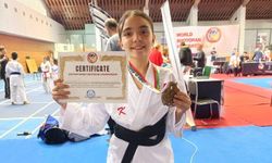 Menteşe'den dünya arenasına: Ceylin Ayşe Şimşek, Balkan'ı fethetti!