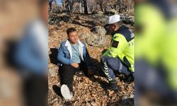 Konya'da dağlık alanda sabaha kadar aranan genç bulundu