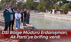 DSİ Bölge Müdürü Özhan Erdanışman, Ak Parti’ye brifing verdi