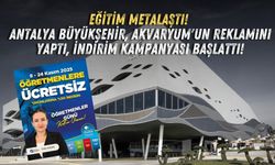 Eğitim metalaştı! Antalya Büyükşehir, Akvaryum'un reklamını yaptı, indirim kampanyası başlattı!