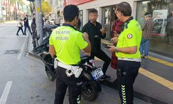 Manavgat'ta plakasını gizleyen sürücüye şok ceza