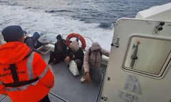 Fethiye Leylek Koyu'nda terk edilen 4 düzensiz göçmen kurtarıldı