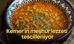 Kemer'in meşhur lezzeti tescilleniyor