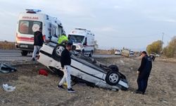 Konya Hüyük Karayolu'nda trafik kazası: 1'i ağır 5 yaralı