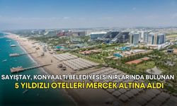 Sayıştay, Konyaaltı Belediyesi sınırlarında bulunan 5 yıldızlı otelleri mercek altına aldı