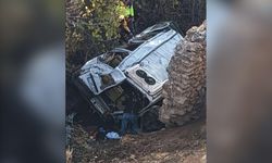 Konya'da öğrenci servisi uçuruma yuvarlandı: 14 yaralı