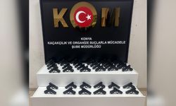 Konya'da yasa dışı silah ticaretine büyük darbe