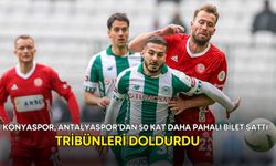 Konyaspor, Antalyaspor’dan 50 kat daha pahalı bilet sattı, tribünleri doldurdu