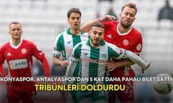 Konyaspor, Antalyaspor’dan 5 kat daha pahalı bilet sattı, tribünleri doldurdu