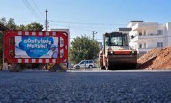 MESKİ'den yeni içme suyu hattı ve asfalt hizmeti