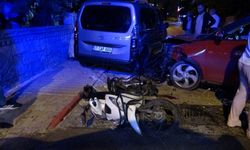 Antalya'da kazada bacağı kırılan sürücü mahalleyi ayağa kaldırdı